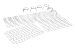 Abtropfmatte steckbar Kunststoff 5er-Set auf Skinkarte