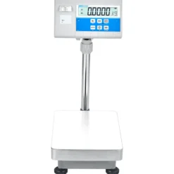 AE Adam Bodenwaage mit Hochanzeige und Einbaudrucker für Etiketten oder Barcodes 8 kg / Lesbarkeit 0,1 g