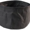 APS Brottasche -PAPERBAG- rund, Ø 17 cm x H: 11 cm, Schwarz