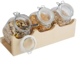 APS Buffet-Ständer -GOOD MORNING- Ahorn, 43 x 17 cm, H: 13,5 cm