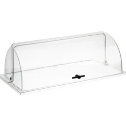 APS GN 1/1 Rolltophaube, Polycarbonat, 53 x 32,5 cm