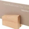 APS Kartenhalter, 2er Set8,5 x 6 cm, H: 4,5 / 8,5 cm