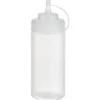 APS Quetschflasche, 6er Set, transparent, 490 ml