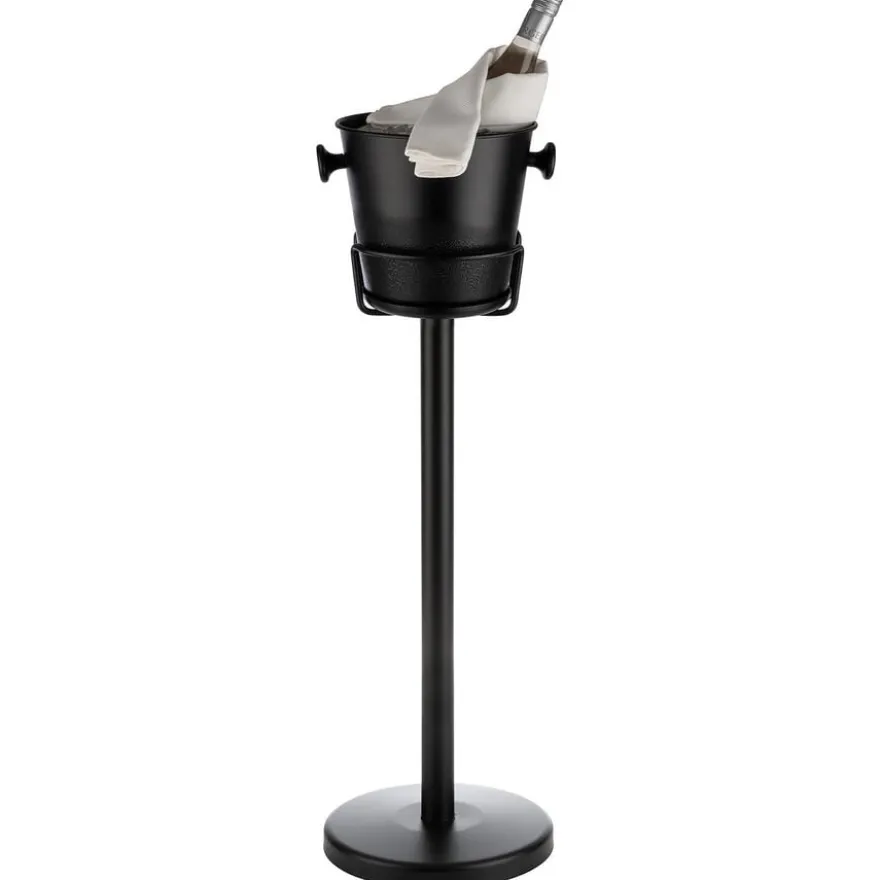 APS Ständer für Wein- / Sektkühler, schwarz, Ø 19,5 / 26,5 cm