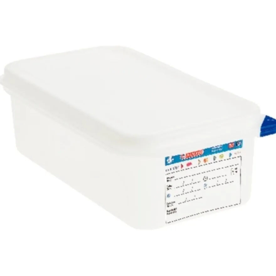Araven Farbkodierte Lebensmittelbehälter GN 1/3, 10 cm - 4 Stk.