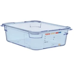 Araven GN1/2 Lebensmittelbehälter blau 100 mm