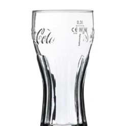 Arcoroc Coca-Cola FH37 Konturglas Füllstrich bei 0,3l