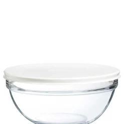 Arcoroc Empilable Salatschale mit Plastikdeckel 20cm