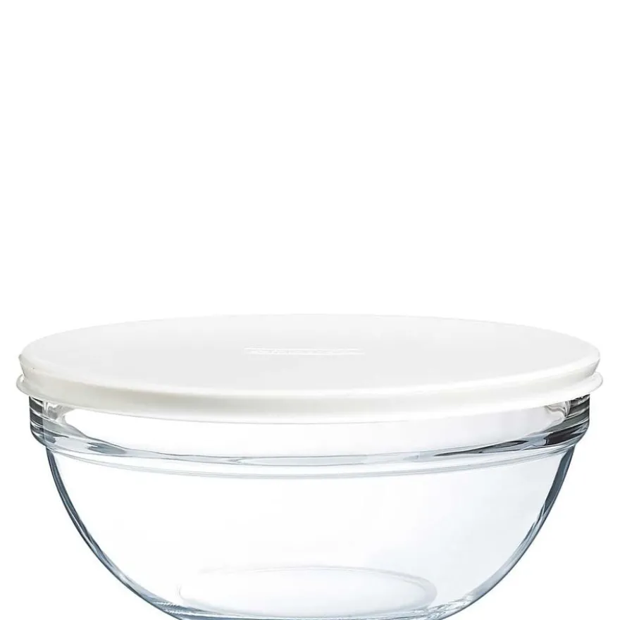 Arcoroc Empilable Salatschale mit Plastikdeckel 20cm