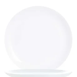 Arcoroc Evolutions White Coupteller flach 25 cm, weiß