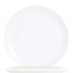Arcoroc Evolutions White Coupteller flach 27 cm, weiß
