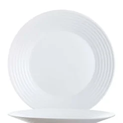 Arcoroc Stairo Uni weiß Teller flach 25cm