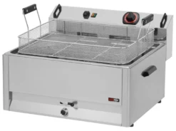 A&S Elektro Backwaren-Fritteuse 30 Liter 15kW, mit Ablasshahn