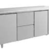 A&S Kühltisch -2 bis +8°C 1865x700x850mm mit 2x Türen und 1x zwei Schubladen (3TZT)