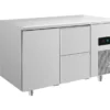 A&S Kühltisch -2 bis +8°C 1400x700x850mm mit 1x Tür und 1x zwei Schubladen (2TZ)