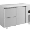 A&S Kühltisch -2 bis +8°C 1400x700x850mm mit 1x Tür und 1x zwei Schubladen (2ZT)