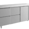 A&S Kühltisch -2 bis +8°C 1865x700x850mm mit 1x Tür und 2x zwei Schubladen (3ZZT)