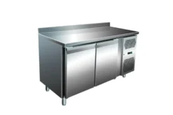 A&S Kühltisch VIP 600 2/0 1360 mm, mit Aufkantung