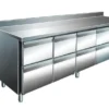 A&S Kühltisch VIP 600 0/8 2230 mm, mit Aufkantung