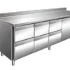 A&S Kühltisch VIP 600 1/6 2230 mm, mit Aufkantung