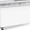 A&S Tiefkühltruhemit Glasschiebedeckeln, 461 Liter, 6 Körbe