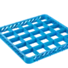 Aufsatz 25 Fächer 89x89 mm für Spülkorb, blau