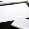 Badematte Zwirnfrottier 50x70cm - 600 Gr./m2