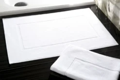 Badematte Zwirnfrottier 50x70cm - 600 Gr./m2