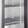 Barkühlschrank ECO 230 mit Schiebetüren schwarz, LED Beleuchtung, unterbaubar