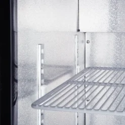 Barkühlschrank ECO 130 schwarz, LED Beleuchtung, unterbaubar