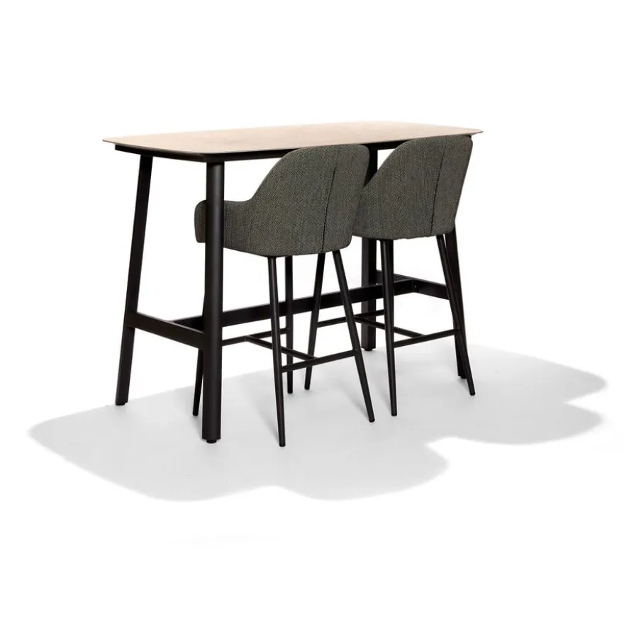 barths Belfort Bartisch 160 x 80 cm - Anthrazit