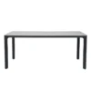 barths Belfort rechteckiger Dining-Tisch 210 x 90 cm - Anthrazit