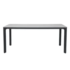 barths Belfort rechteckiger Dining-Tisch 210 x 90 cm - Anthrazit