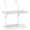 barths Boy – Balkonhängetisch 60x40 cm Weiß