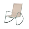 barths Brody Garten-Schaukelstuhl – Grün-Beige
