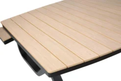 barths Buddy – Picknicktisch Polywood-Schwarz