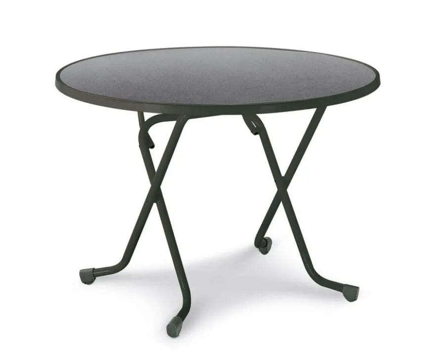 barths Dublin – Klapptisch rund 100 cm Anthrazit