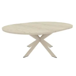 barths Fellow ausziehbarer Dining-Tisch 145/200 x 145 cm - Sand