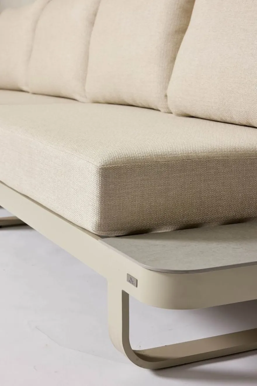 barths Fellow – Lounge-Set mit 3 Beistelltischen Sand