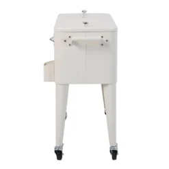 barths Icy Kühlbox auf Rädern – Beige