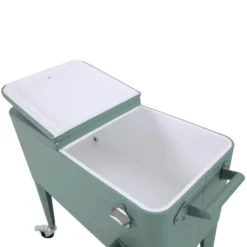 barths Icy Kühlbox auf Rädern – Grün