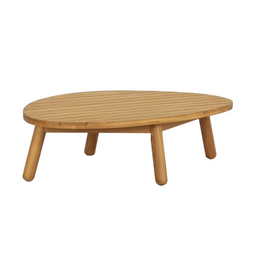 barths Lungo Beistelltisch 90 x 60 cm - Teak