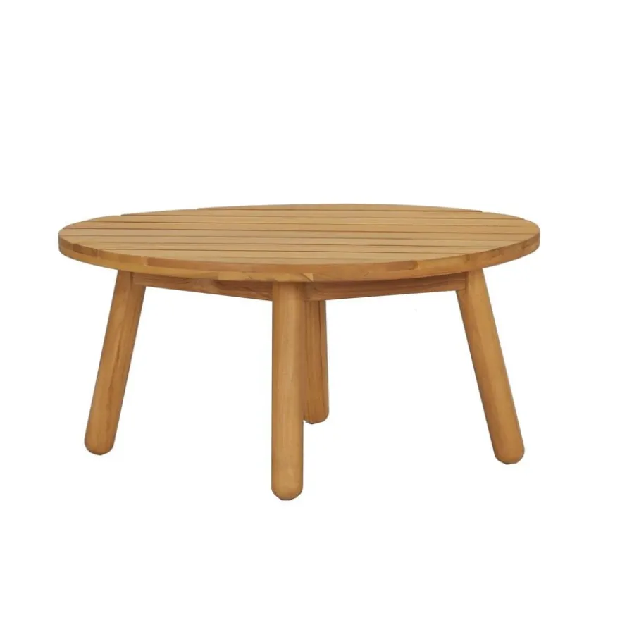 barths Lungo Beistelltisch 70 x 45 cm - Teak