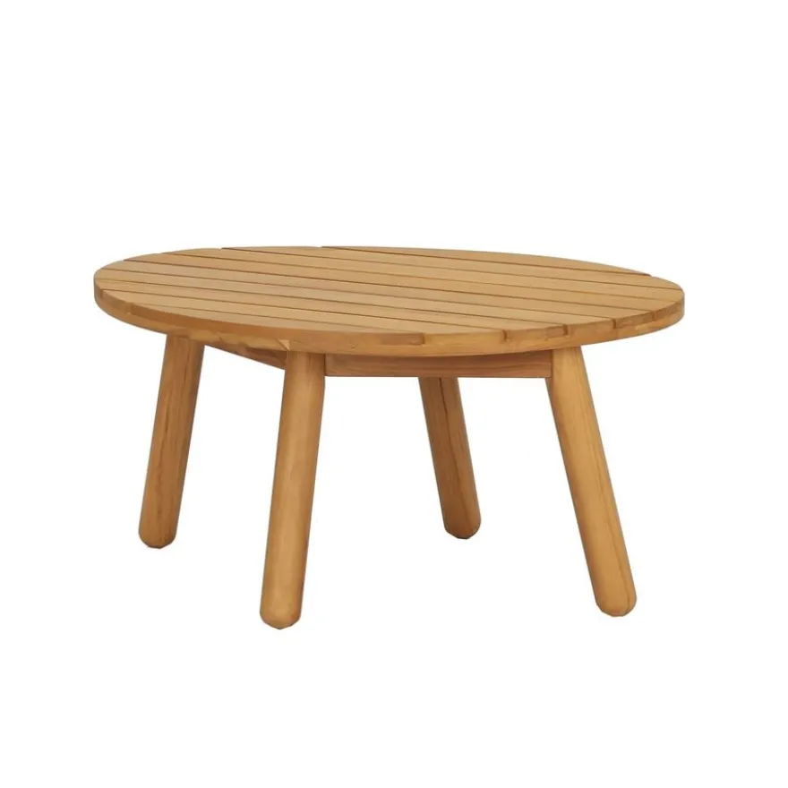 barths Lungo Beistelltisch 70 x 45 cm - Teak