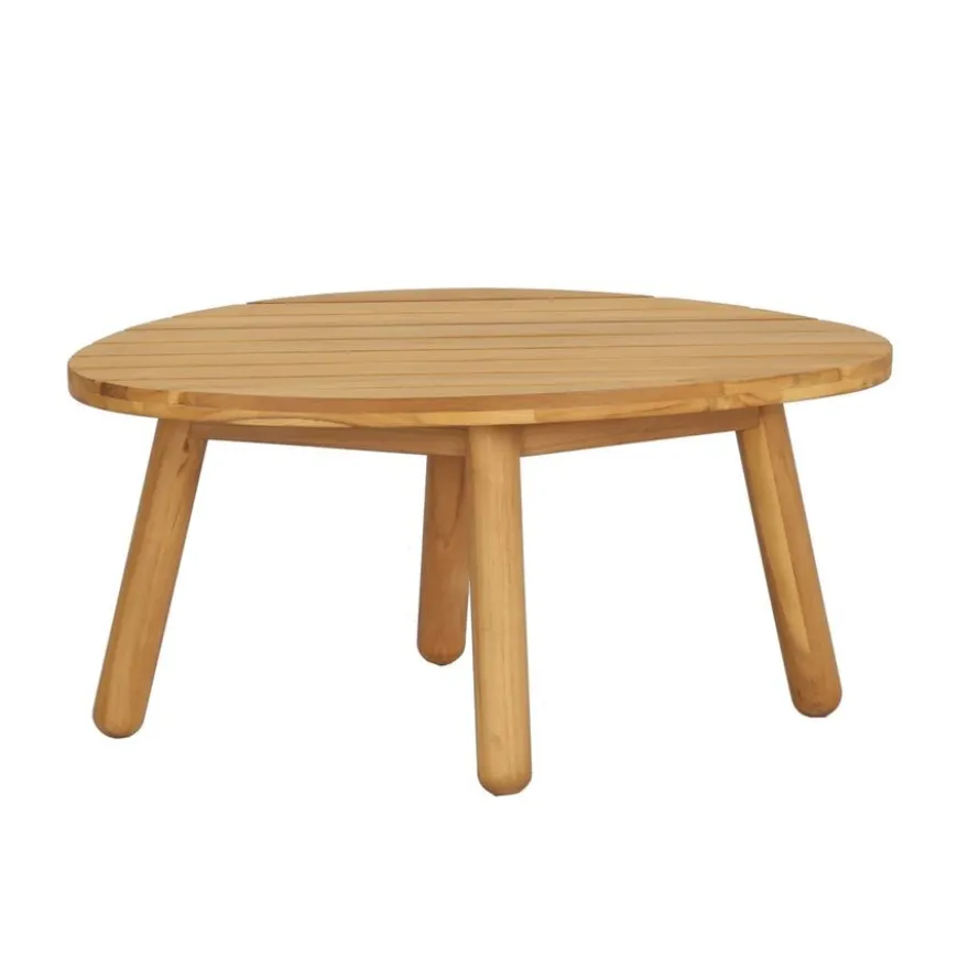 barths Lungo Beistelltisch 70 x 45 cm - Teak