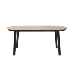 barths Polly Dining-Gartentisch – Schwarz-Wood