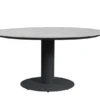barths Porto runder Dining-Tisch Ø 130 cm - Anthrazit