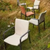 barths Positano – Dining-Sessel Anthrazit & Grau