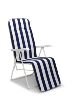 barths Relaxliege Chiemsee weiss/D.0268