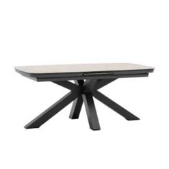 barths Torino ausziehbarer Dining-Tisch 180/220 x 100 cm - Anthrazit